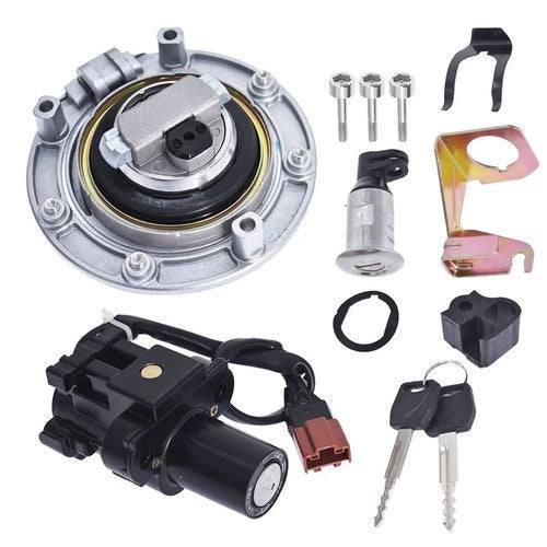 For Honda Cbr 600RR 1000RR Ignition Switch Fuel Gas Cap Seat Lock Key 2007-2014