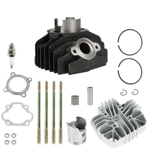 For Yamaha PW80 Y-Zinger 1983-2005 2006 47mm Cylinder Piston Ring Gasket Kit