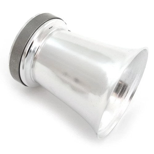 Universal Silver Carburetor Air Filter Velocity Stack 50mm ID Motorcycle Cafe