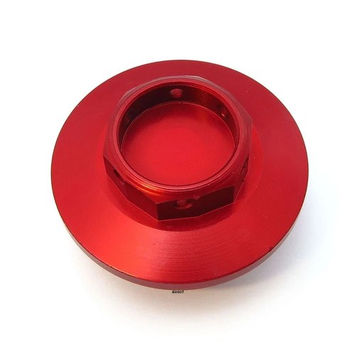 TTR400 - Anodized Aluminum Oil Filler Cap - Honda CB350F CB400F - Red