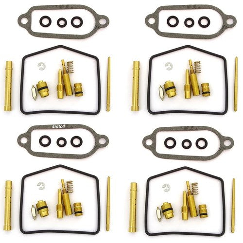 1972-1974 Honda CB350F Deluxe Carburetor Repair Kits Carb Rebuild - Set of 4