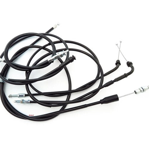 Complete Short Cable Set - Honda CB550 CB750 1969-1976 - Clutch Choke Push Pull
