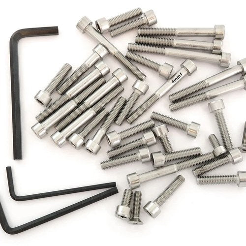 Stainless Steel Allen Bolt Set - Honda XL185S - 1979-1983 - 34 Bolts