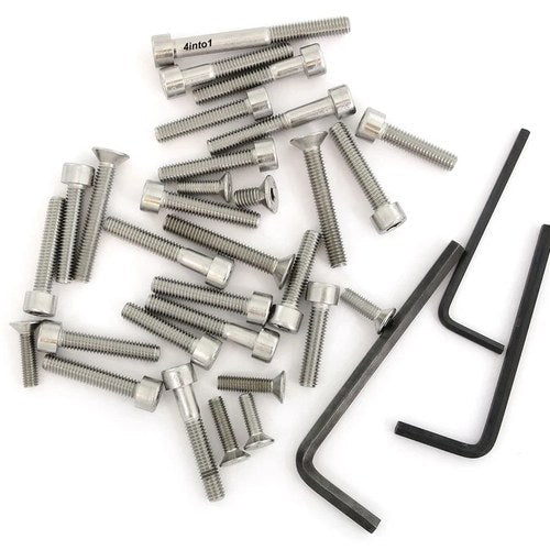 Stainless Steel Allen Bolt Set - Honda SL350K0 SL350 - 1969-1970 - 30 Bolts