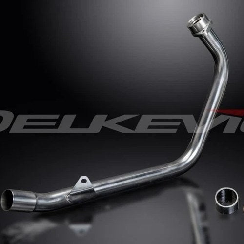 Delkevic Stainless Steel Exhaust Header Downpipes - Honda CBR250R MC41 2011-2014