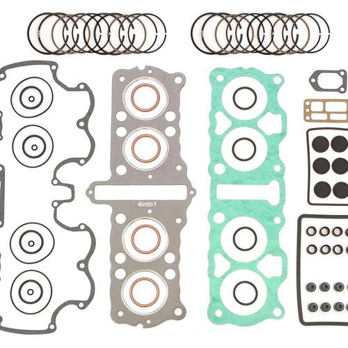 Top End Engine Rebuild Kit - Gaskets & Piston Rings - Honda CB750 1976-1978