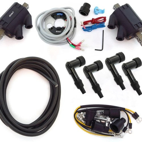 Electronic Ignition Kit - Dynatek - Kawasaki KZ650 - 1977-1980 - Coils Wires