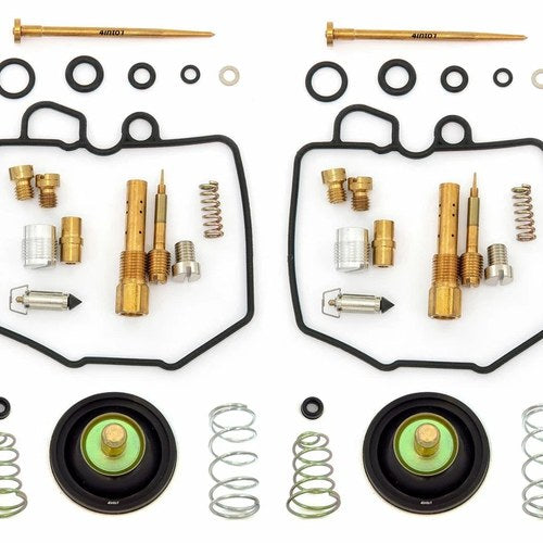 Deluxe Carburetor Rebuild Kit w/ Air Cut Off Valves - Honda CM400A CM400T - 1979