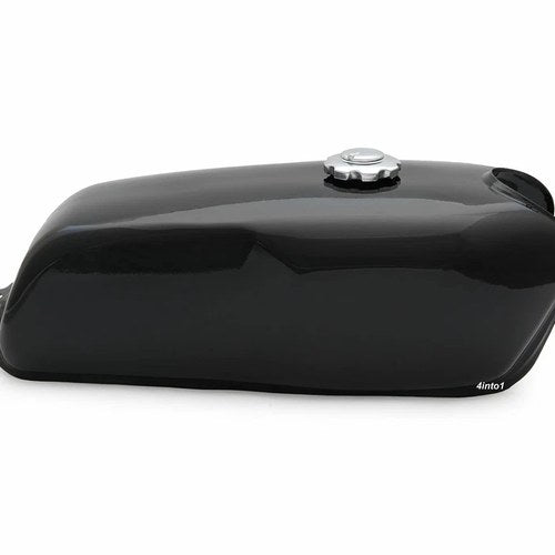 The Horizon Cafe Racer Gas Tank / Fuel Tank - Black - Motorcycle Retro Classic