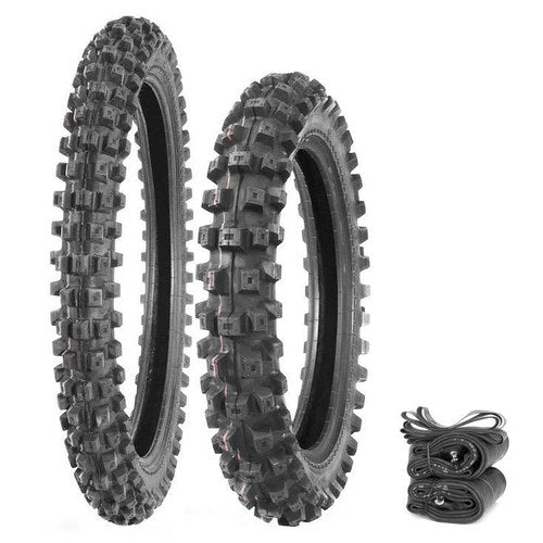 Irc Soft Terrain VE-33 Tires Tubes Rim Strips Motocross Honda CRF250X 04-17
