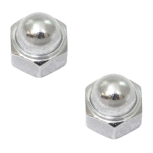 Set of 2 - Genuine Honda Cap Nuts 6mm - 94021-06020 CB125 CA72 CA77 CB450 CB500