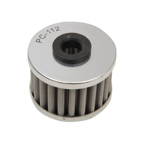 PC Racing Flo Reusable Stainless Steel Oil Filter Cartridge PC112 Honda Kawasaki