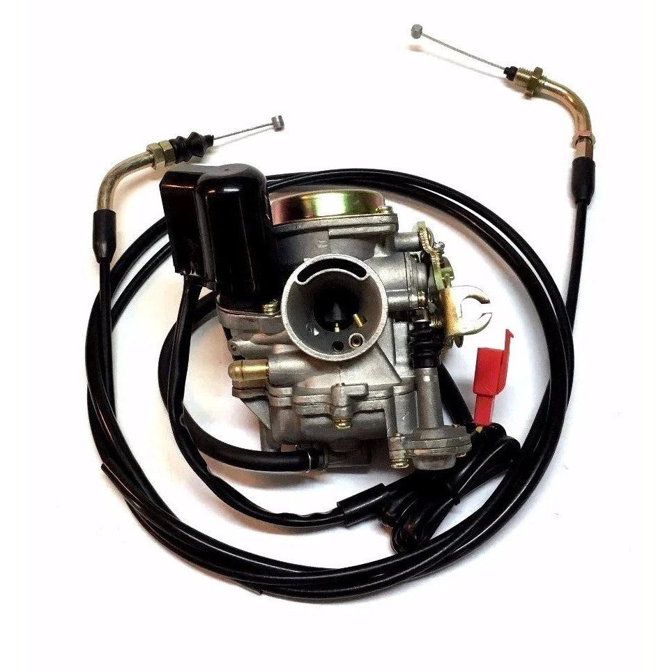 Performance Carburetor And Throttle Cable GY6 50 50CC Scooter Moped Roketa SUNL