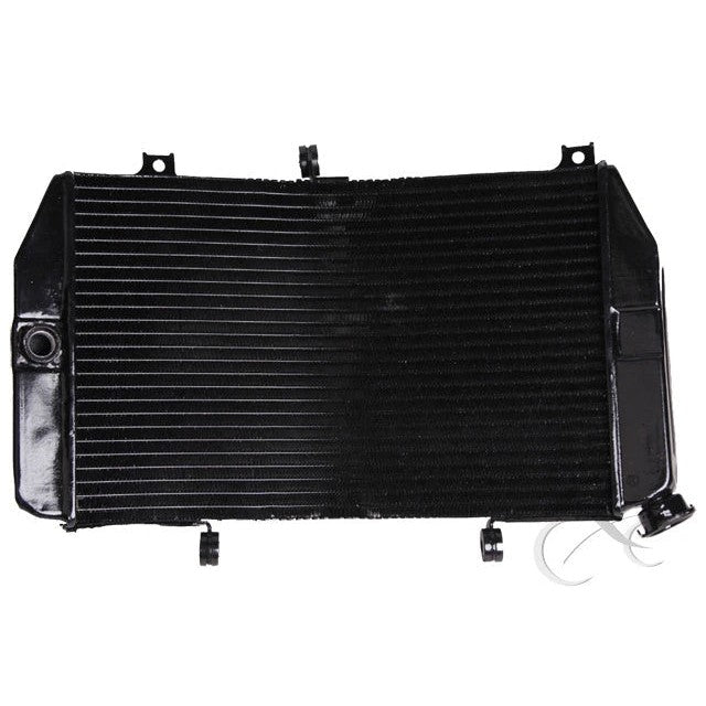 Black Aluminum Radiator Cooler Engine Cooling Fit For Suzuki Gsxr 600 01-03 2002