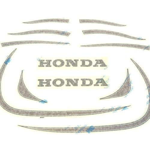 Gas Fuel Tank and Fenders Decal Set - 1972 Honda XL250 XL 250 -