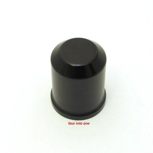 Joker Machine Honda CB750 Billet Kick Starter Shaft Cover - Black - 12-080B