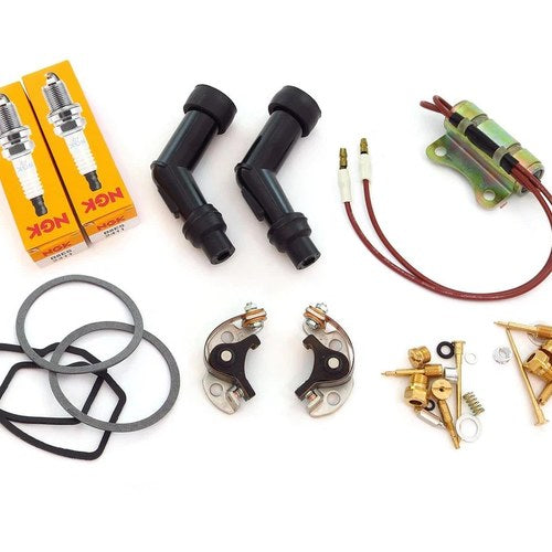 Tune Up Kit Honda CB450K CL450K Points Condensers Jets Spark Plugs Carb Gaskets