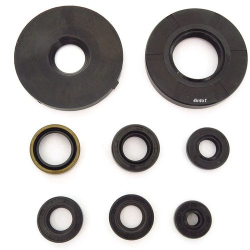 Engine Oil Seal Kit - Honda CL77 305 Scrambler Twin Motorcycle 8 Seals Set