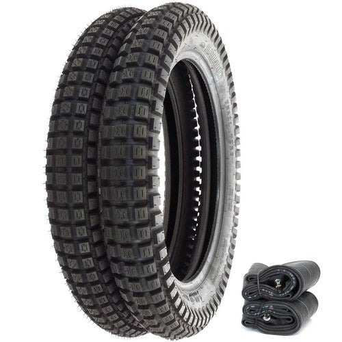 Shinko SR241 Trail Tire Set - Honda CR/MT/SL/XL125 MR/XL175 - Tires & Tubes