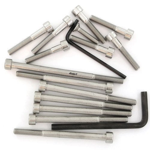 Stainless Steel Allen Bolt Set - Honda XL100S - 1979-1985 - 15 Bolts