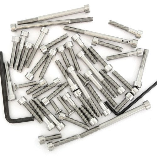 Stainless Steel Allen Bolt Set - Honda XL175K - 1973-1975 - 44 Bolts