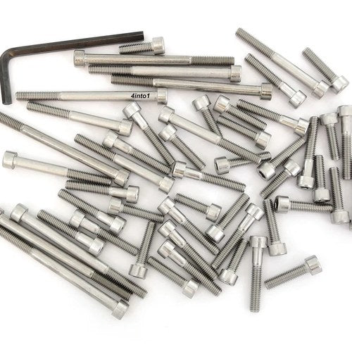 Stainless Steel Allen Bolt Set - Honda GL1000 Gold Wing - 1975-1979 - 51 Bolts