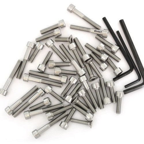 Stainless Steel Allen Bolt Set - Honda S90 Super 90 - 1964-1969 - 43 Bolts