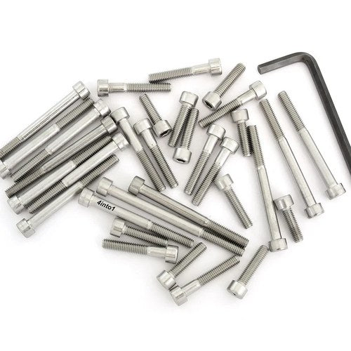 Stainless Steel Allen Bolt Set - Honda CR250M CR250 Elsinore - 1975-1976
