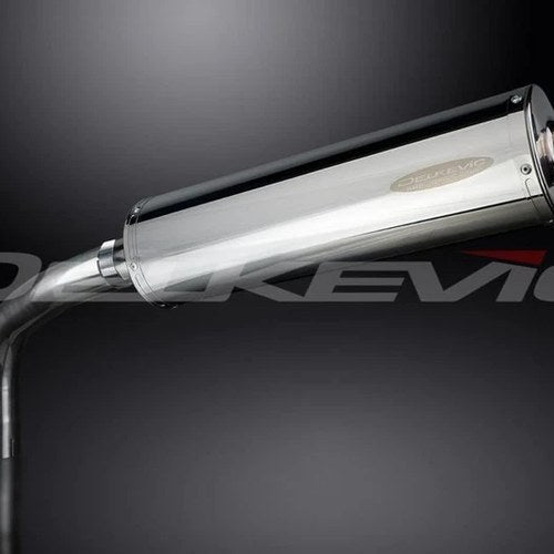 Delkevic 18" Stainless Slip On Muffler - Yamaha XTZ1200 Super Tenere 2012-2021