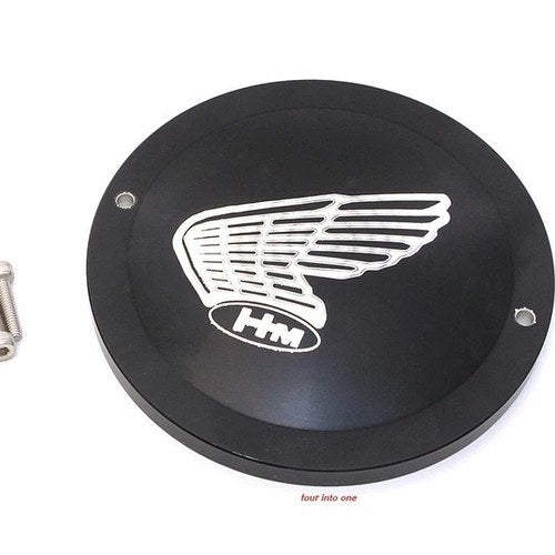 TTR400 Aluminum Anodized Alternator Cover - Black Honda Wing - CB350F CB400F
