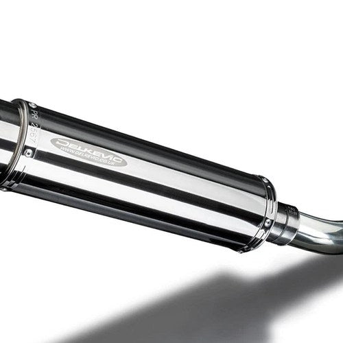 Delkevic 14" Stainless Round Muffler Suzuki GSF1250 Bandit - 07-09, 216 Exhaust