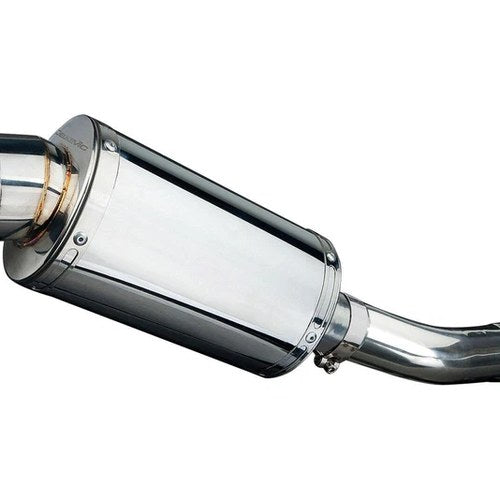 Delkevic SS70 9" Stainless Oval Muffler - Suzuki GSX650F - 2007-2016 Exhaust