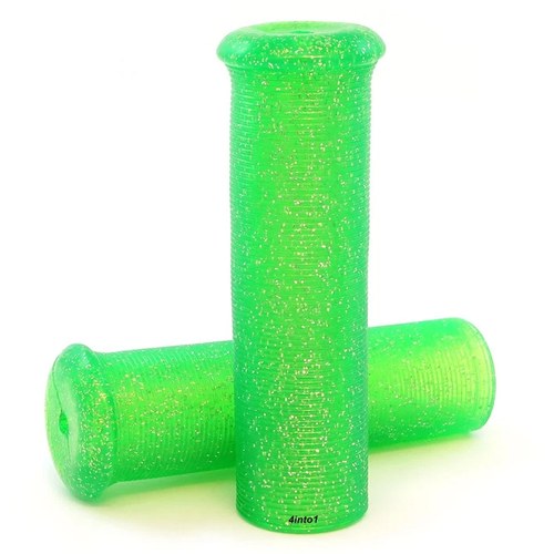 Emgo Jackhammer Metal Flake Motorcycle Grips 42-21126 - Green - 7/8"