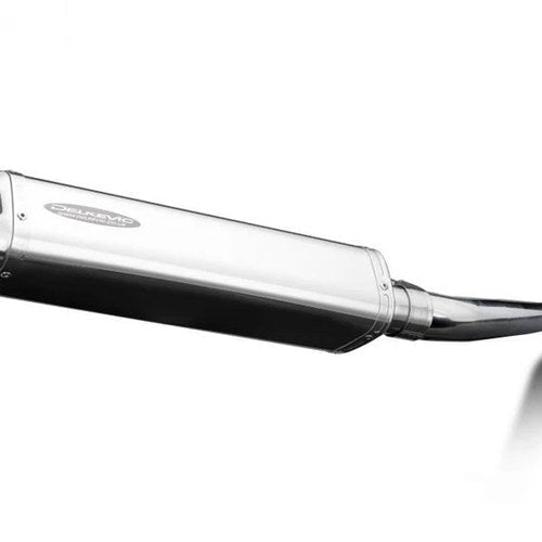 Delkevic 17" Stainless Tri-Oval Slip-On Exhaust Suzuki GSF1200 Bandit 1995-2005