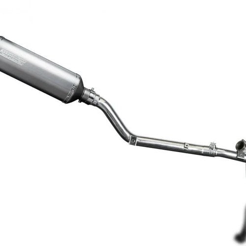Delkevic Complete System 13.5" X-Oval Titanium Exhaust Suzuki DR-Z400 2000-2024