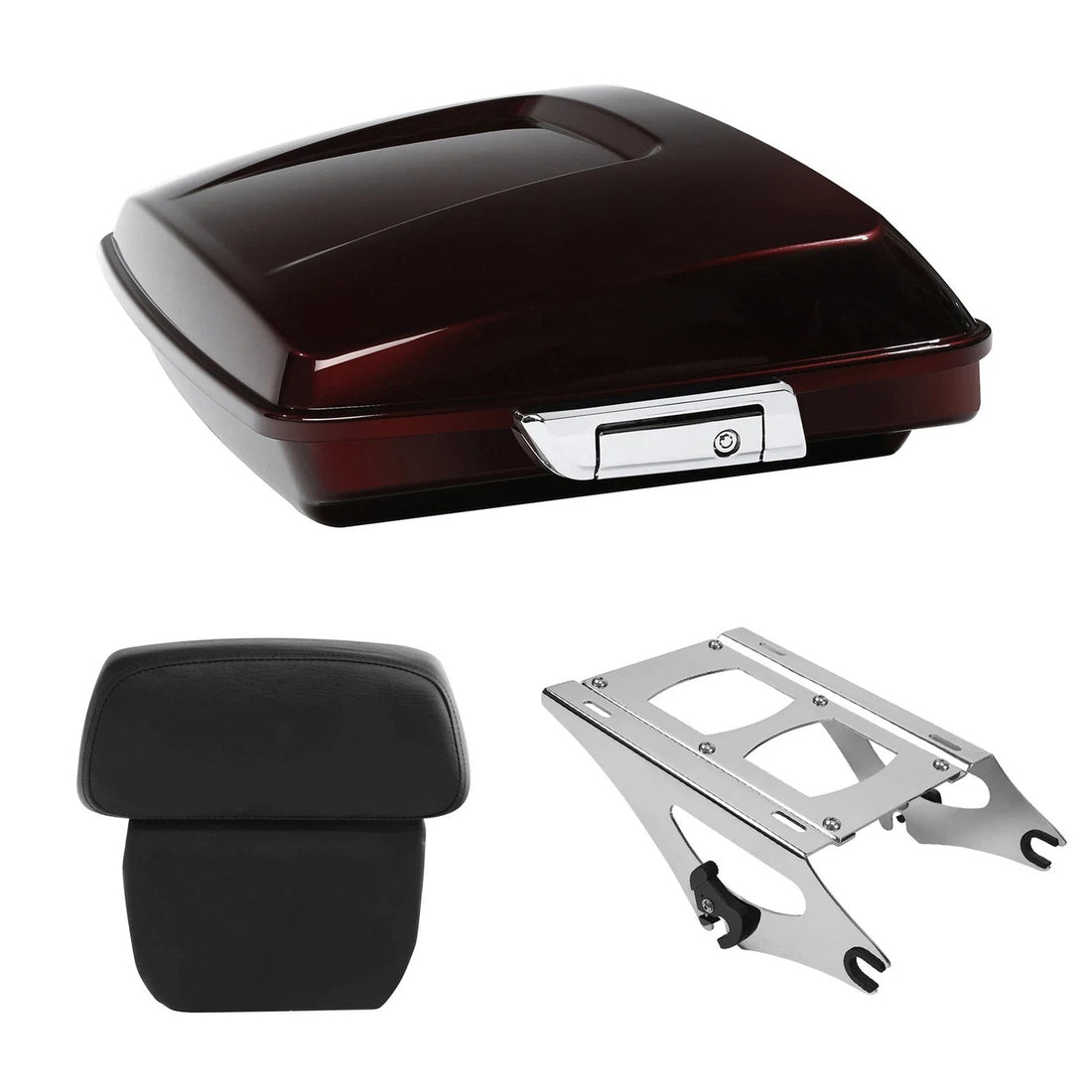 Razor Trunk Pad Mount Rack Fit For Harley Road King Glide 14-2026 Twisted Cherry
