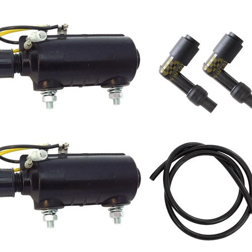 Ignition Coils Kit Cap Wire Yamaha RD125 RD200 RD250 RD350 TX500 TX650 XS1 XS650