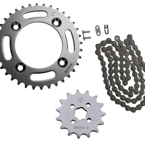 JT Sprockets 15T Front 36T Rear Sprocket Did Chain Kit Honda CRF110 2013-2021