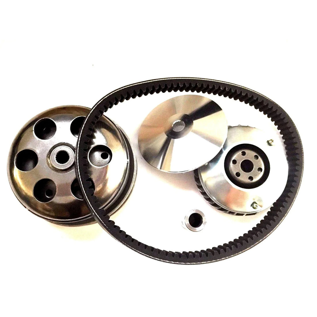 Transmission Clutch Rebuild Kit Variator Pulley Belt For Honda Helix CN250