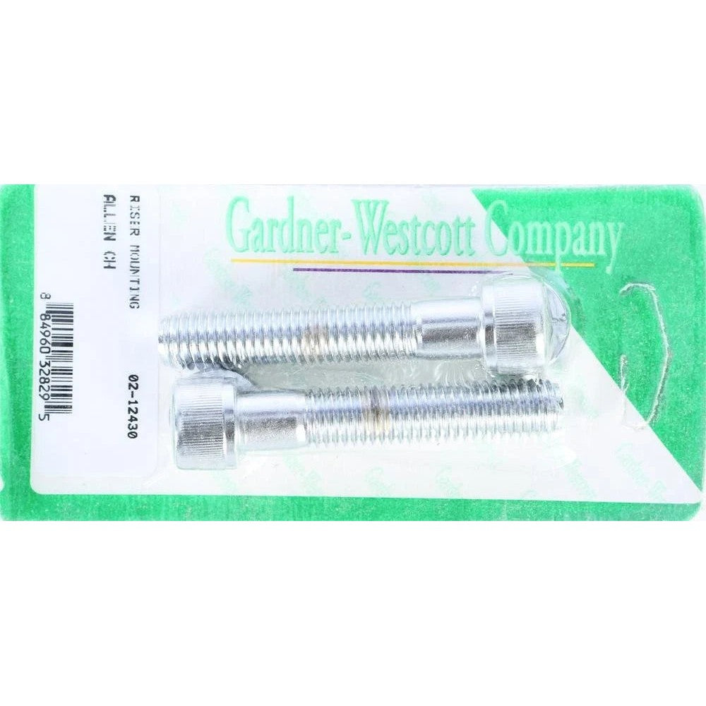 Riser Bolts Chrome Allen Head 1/2-13 X 2 3/4 Coarse Thread