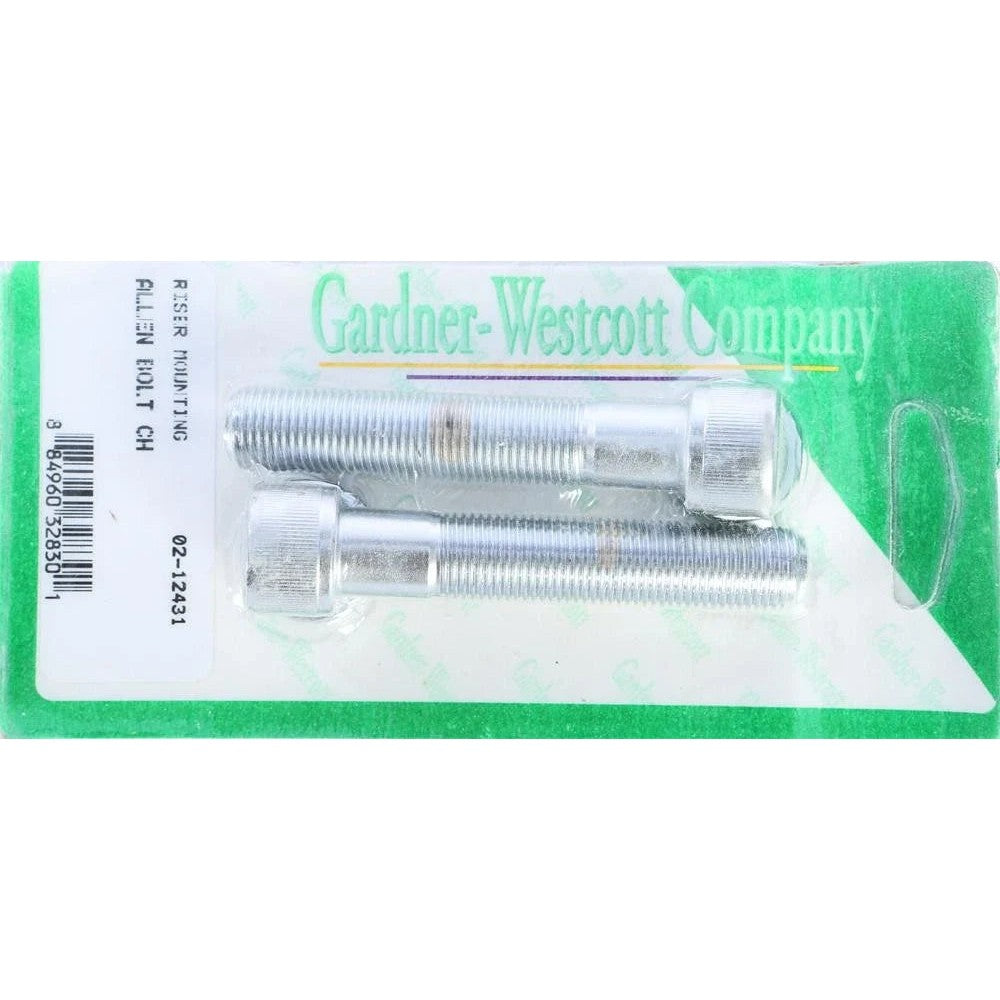 Riser Bolts Chrome Allen Head 1/2-20 X 2 3/4 Fine Thread