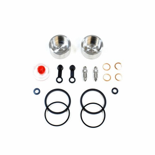 Brake Caliper Seal + SS Piston Kit for 1992-1998 Yamaha XJ600S Seca II Rear
