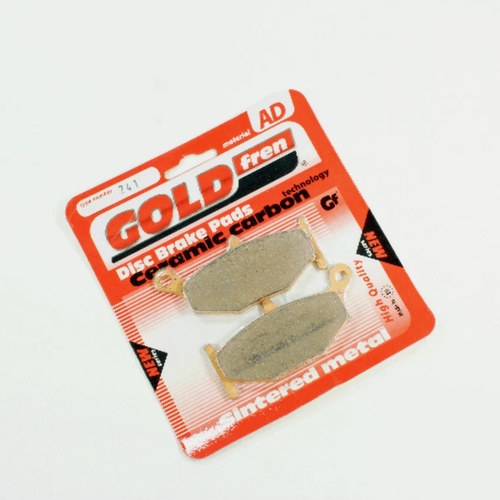 Brake Pads Sintered Goldfren AD-241 Rear (EBC Equivalent FA419HH)