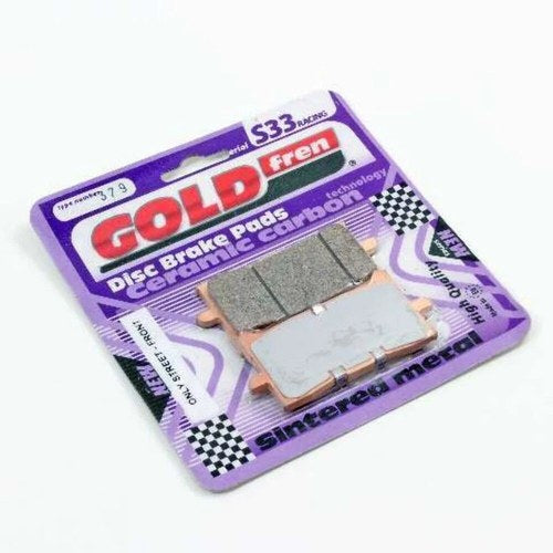 Brake Pads Racing Ceramic Carbon Goldfren S33-379 (EBC FA679)