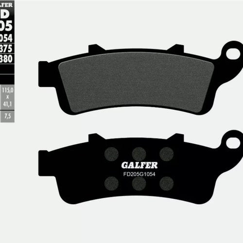 Galfer Brake Pads Semi Metallic FD205G1054 (EBC FA261)