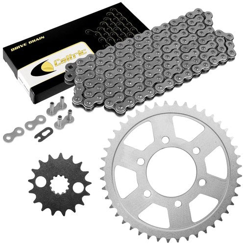 Drive Chain & Sprockets Kit for Kawasaki ZZR1200 Ninja ZX1200C 2002-2005