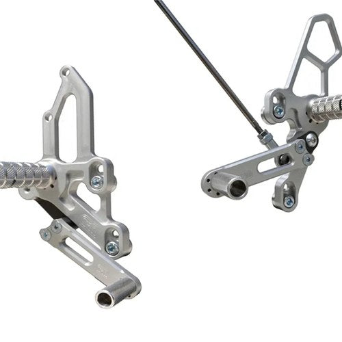 Yamaha 2015-2017 FZ07 Woodcraft Racing Rearsets / Footpegs - Complete Kit
