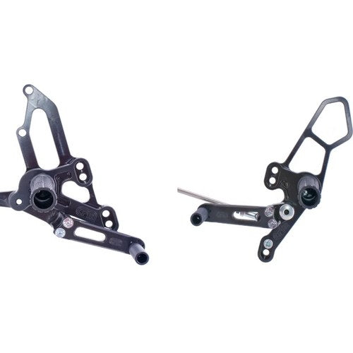 Yamaha 2015-2017 FZ-07 Woodcraft Racing Rearsets / Footpegs - Complete Kit