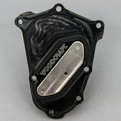 BMW 2014-2020 S1000R Woodcraft Right Side Crankshaft Engine Cover - Steel Plate