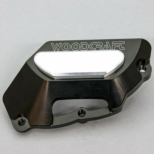 Aprilia 2009-23 RSV4 Woodcraft Lhs Engine Stator Cover Protector - Silver Plate